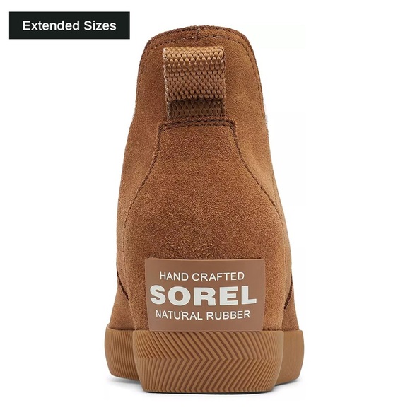 Sorel out and about Suede slip on Ankle Boots - Picture 10 of 12